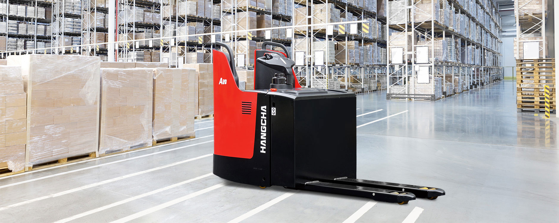 Enclosed Rider Pallet Truck 4,500-6,000lbs