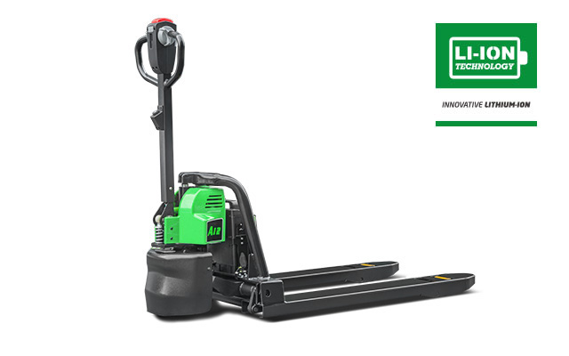 Light Duty Only Mini Walkie Pallet Truck Li-Ion 2,500lbs