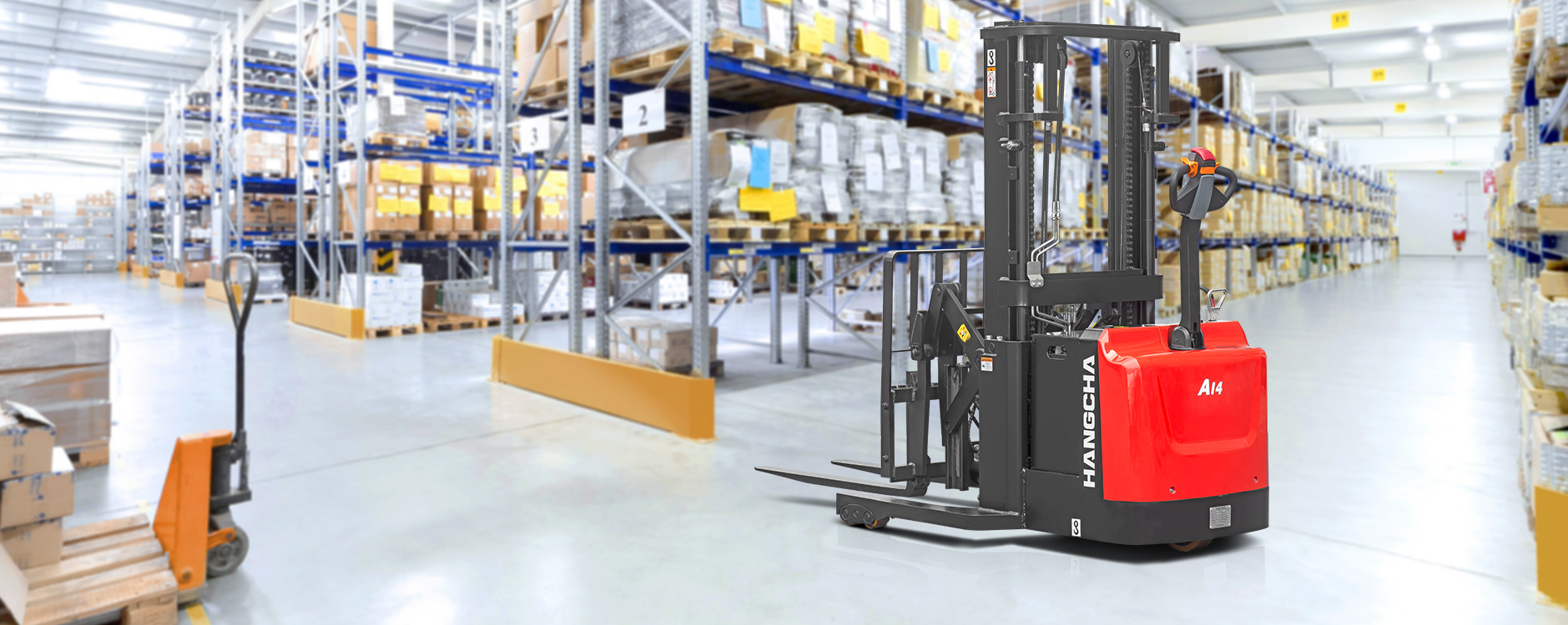 Walkie Reach Stacker 3,000lbs