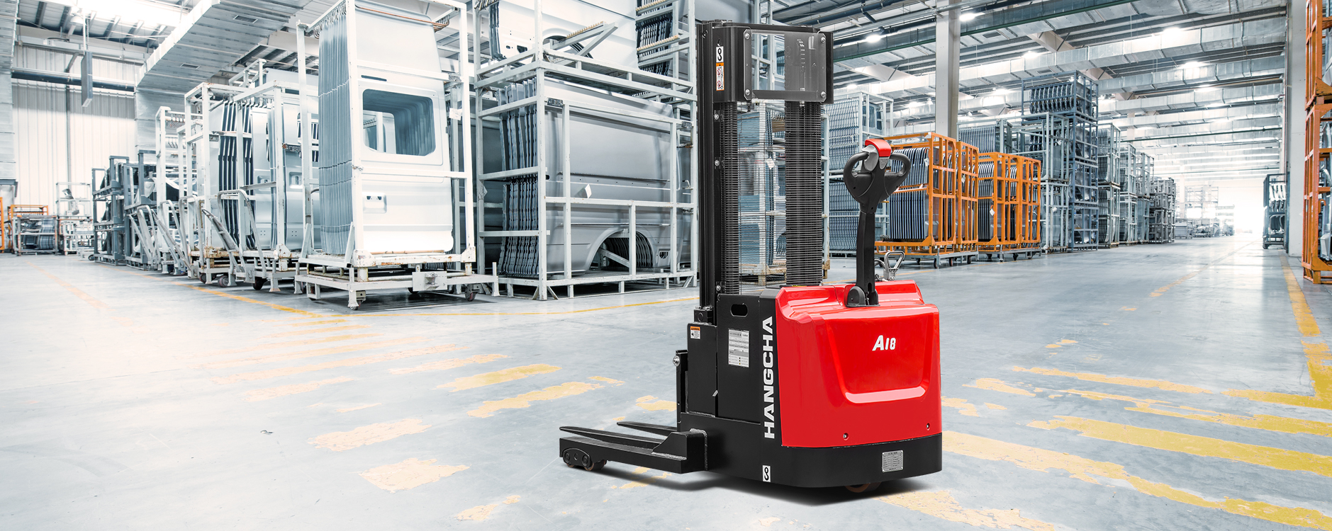 Walkie Straddle Stacker 2,500-4,000lbs